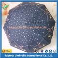 Fashion 3 Folding UV Automatic Block Sun Umbrella